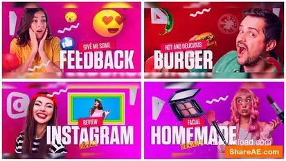 Youtube Vlog | Podcast Intro Openers template preview