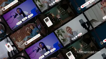 Youtuber Pack Elements Elements template preview