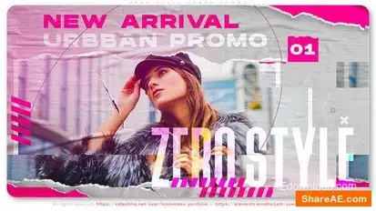 Zero Style Urban Promo Openers template preview