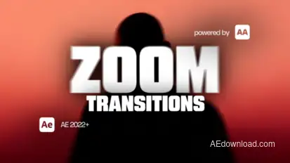 Zoom Transitions Pack: High-Energy Zoom In/Out & Rotate Zooms for After Effects Elements template preview