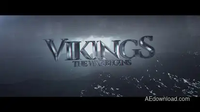 Vikings Title Video Displays template preview
