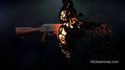 Weapons Reveal Video Displays template preview