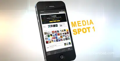 Web Page In Mobile Video Displays template preview