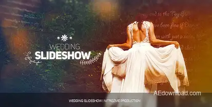 Wedding Slideshow Video Displays template preview