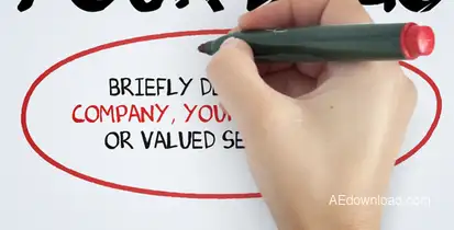 Whiteboard Write Video Displays template preview