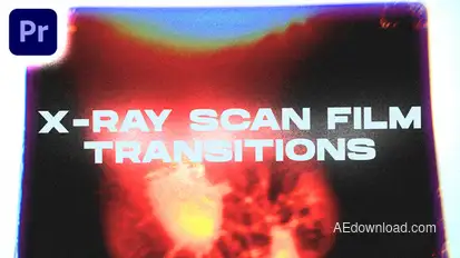 X-ray Scan Film Transitions | Premiere Pro Premiere Pro template preview