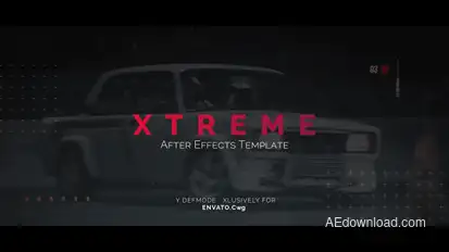 Xtreme Opener Video Displays template preview