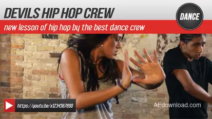 Youtube Channel Promotion V2 Video Displays template preview