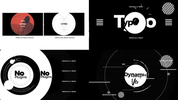 Dynamic Typographic Opener