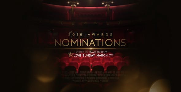 Awards Nominations Promo