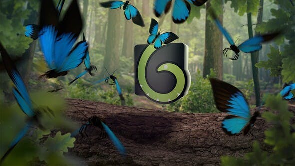 Butterfly Logo Opener 4K