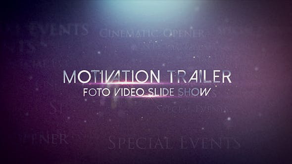 Motivation trailer