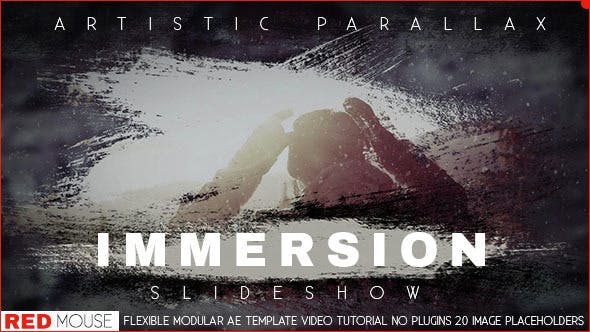 Immersion Artistic Parallax Slideshow