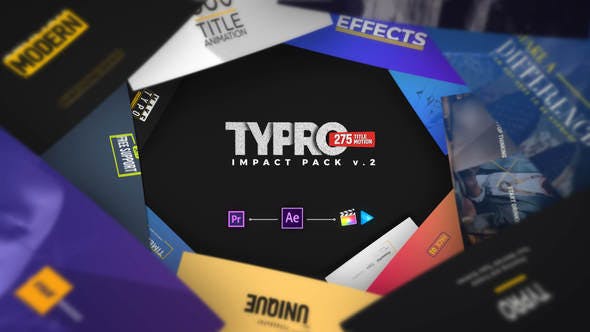 Typro - ImpactPack | 275 Title Animations