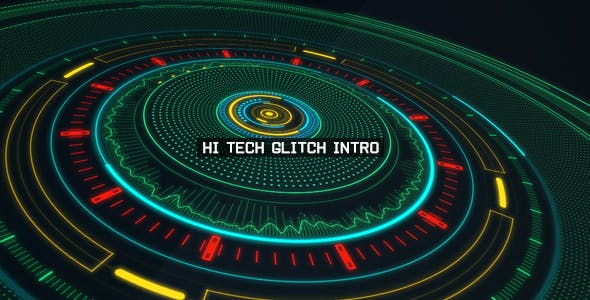 Hi Tech Glitch Intro