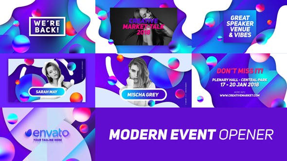 Modern Event Opener