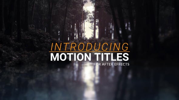 Motion Titles