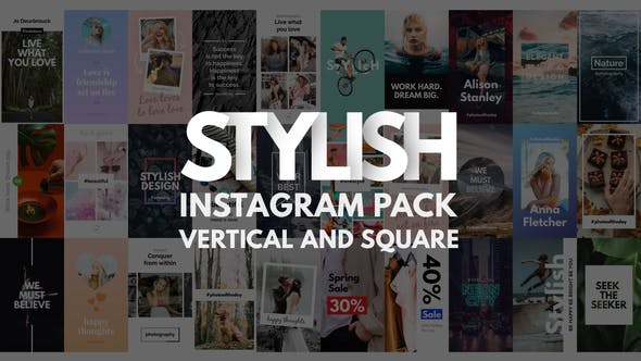 Instagram Stories Pack | Vertical and Square