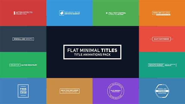 Flat Minimal Titles