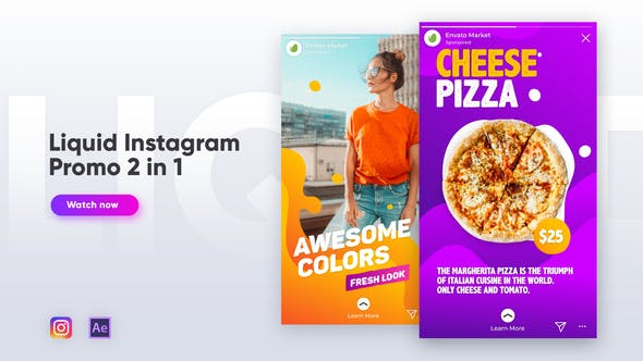 Liquid Instagram Promo 2 in 1