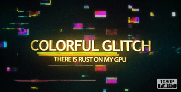 Colorful Glitch Reveal HD