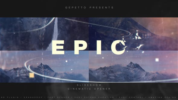 Epic Slideshow I Cinematic Opener