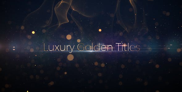 Luxury Golden Titles