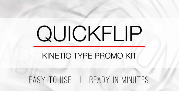 QuickFlip Kinetic Type Promo Kit