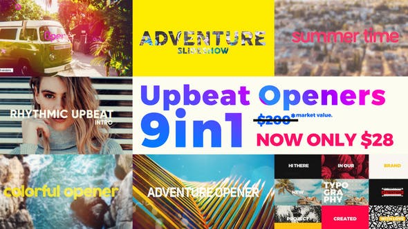 Upbeat Summer Openers - Bundle 9 in 1