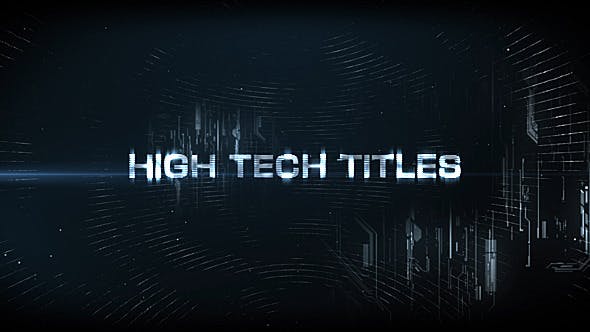 High Tech Titles & Logo