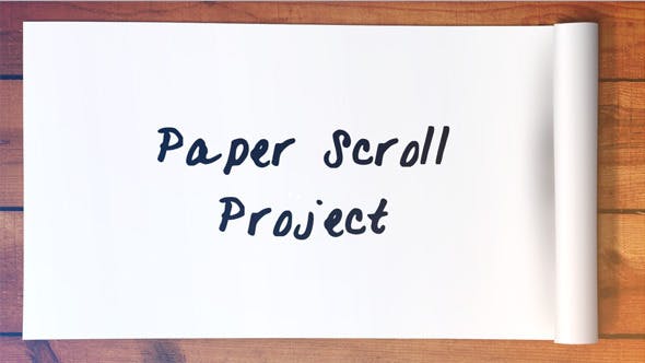 Paper Scroll Project