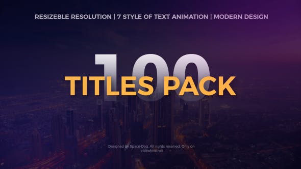 100 Titles Pack