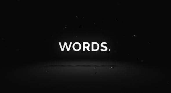 Words - Media Opener