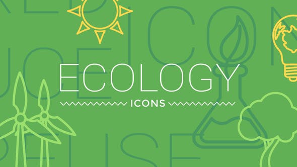 Ecology Concept Icons