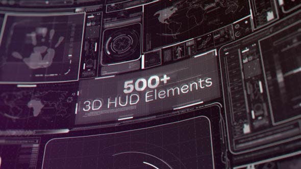 HUD Motion Graphics Package