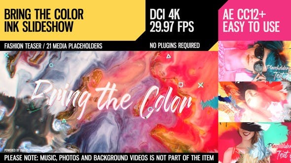 Bring the Color (4K Ink Slideshow)