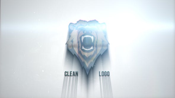 Clean Glitch Logo