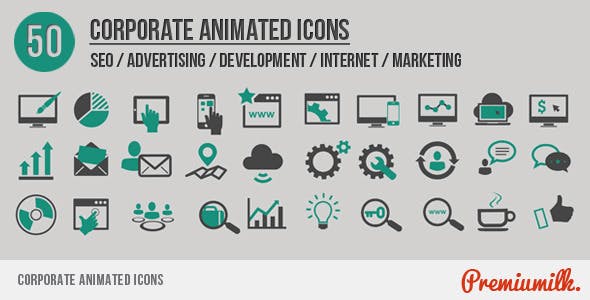 Corporate Animated Icons