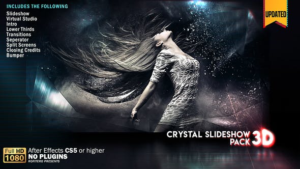 Crystal Slideshow Pack 3D