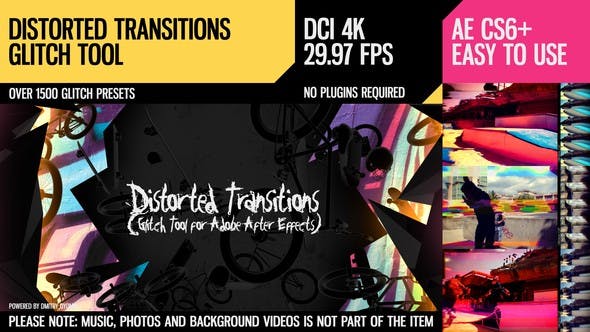 Distorted Transitions (Glitch Tool)