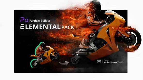 Particle Builder | Elemental Pack: Fire Sand Smoke Sparkle Particular Presets