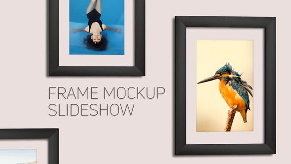 Frame Mockup Slideshow