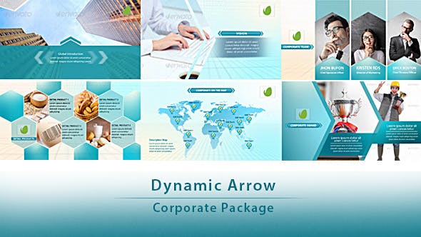 Dynamic Arrow - Corporate Package