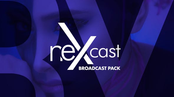 NEXcast | Broadcast & TV Identity Package