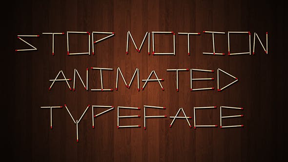 Stop Motion Typeface