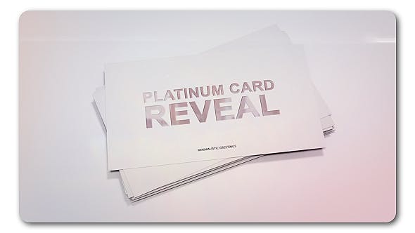 Platinum Card Reveal