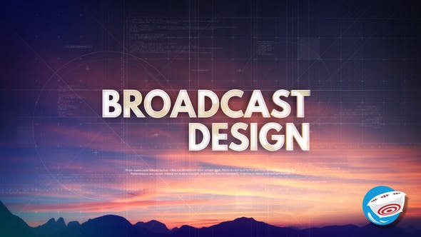 Technology Typography - Broadcast Intro