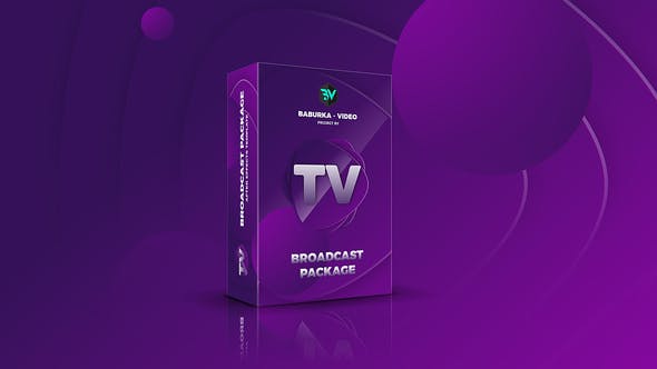 Broadcast Package // Colored TV