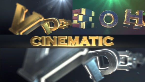 Cinematic Logo Text Reveal