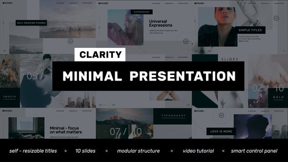 Clarity // Minimal Presentation - Clean Promo